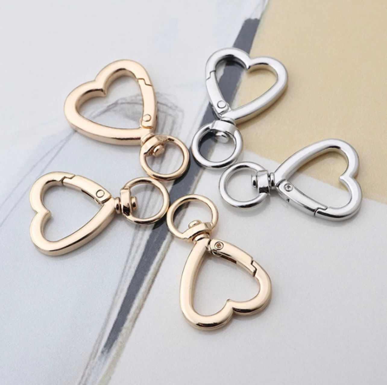 Heart carabiners