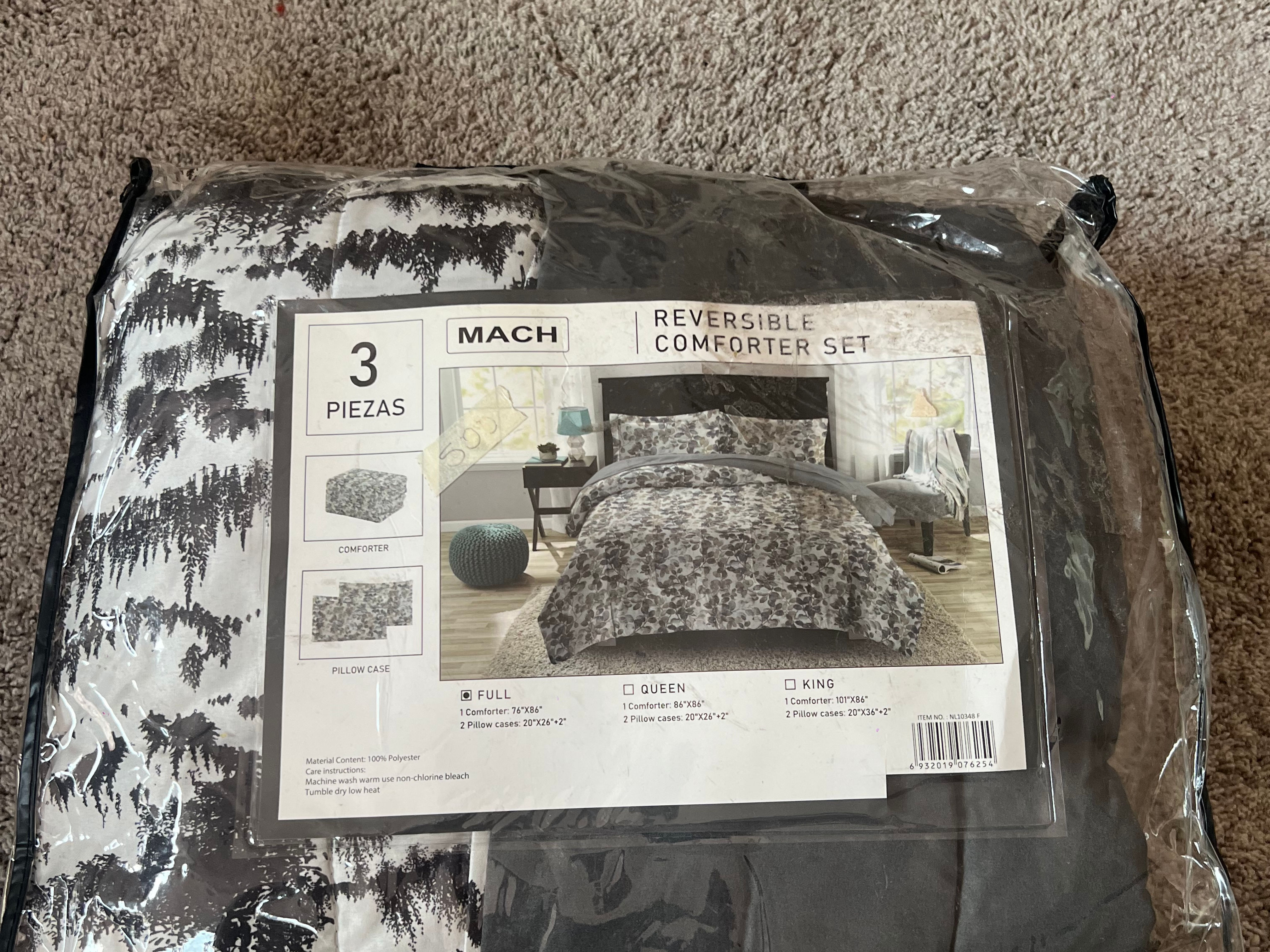 Edredón 3 Piezas Matrimonial 