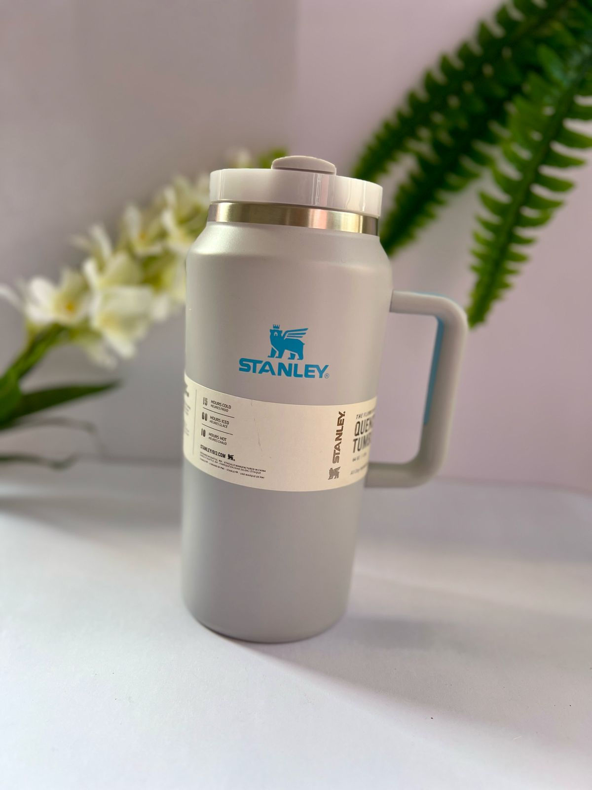 Stanley 64 onzas Gris y azul 