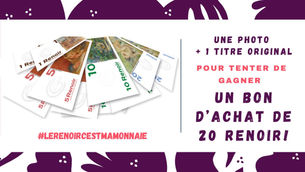 🚨JEU CONCOURS #lerenoircestmamonnaie