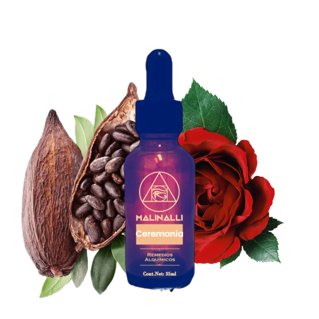 Ceremonia: cacao y rosas 