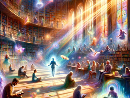 Jacob's Luminous Shelves: A Tale of Thought and Tranquility