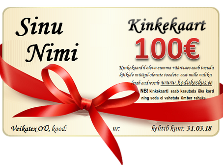Kütteseadme või küttesüsteemi ostuga kaasa tasuta kodukindlustus!
