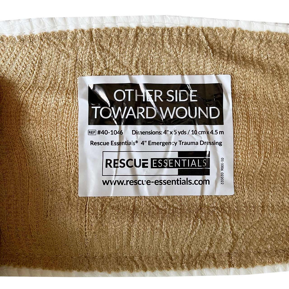 Thumbnail: Rescue Essentials 4" Emergency Trauma Dressing