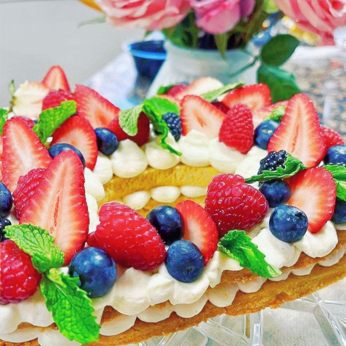 Fresh Fruit Cookie Cakes!