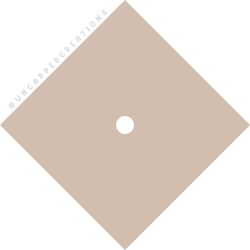 Tan BLANK Cardstock Uncapped
