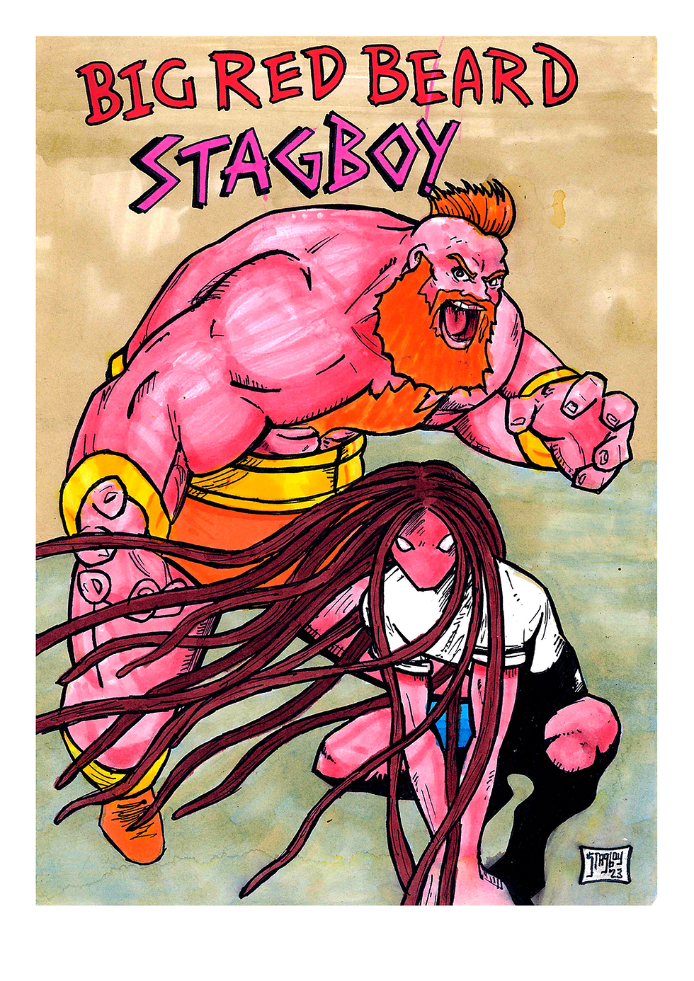 Thumbnail: Cookie N'  Stag - PRINT