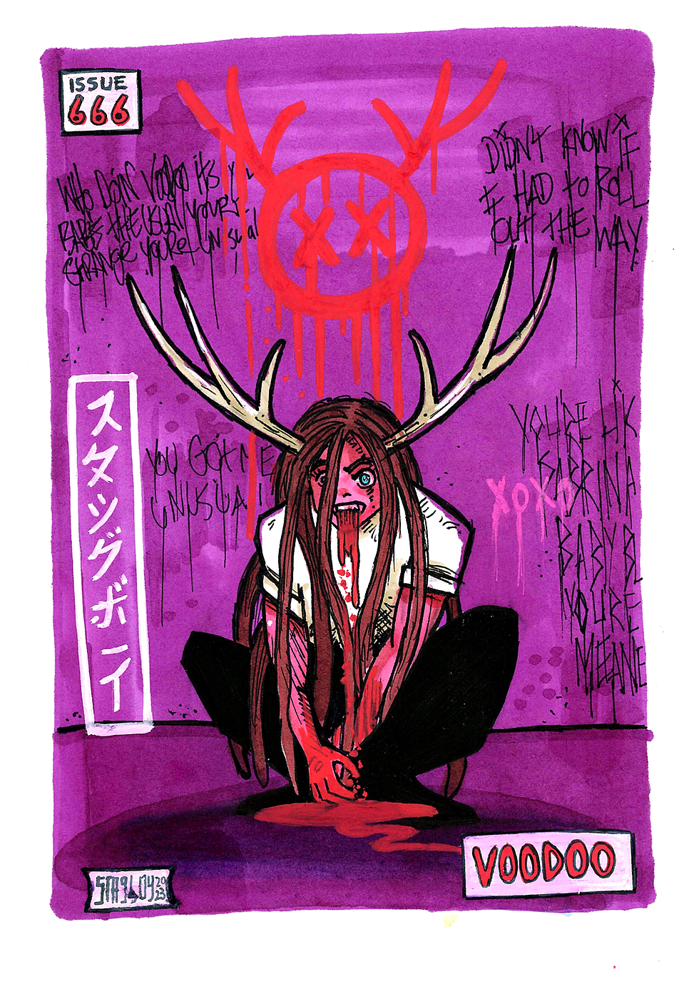 Thumbnail: Unusual Boy - PRINT Voodoo Series