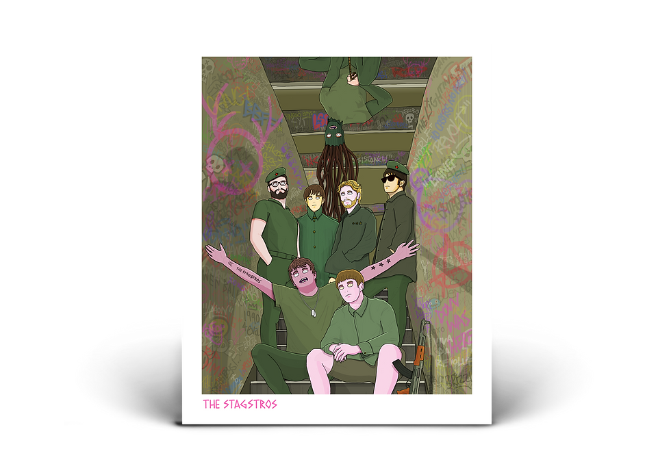 Thumbnail: THE STAGSTROS - PRINT