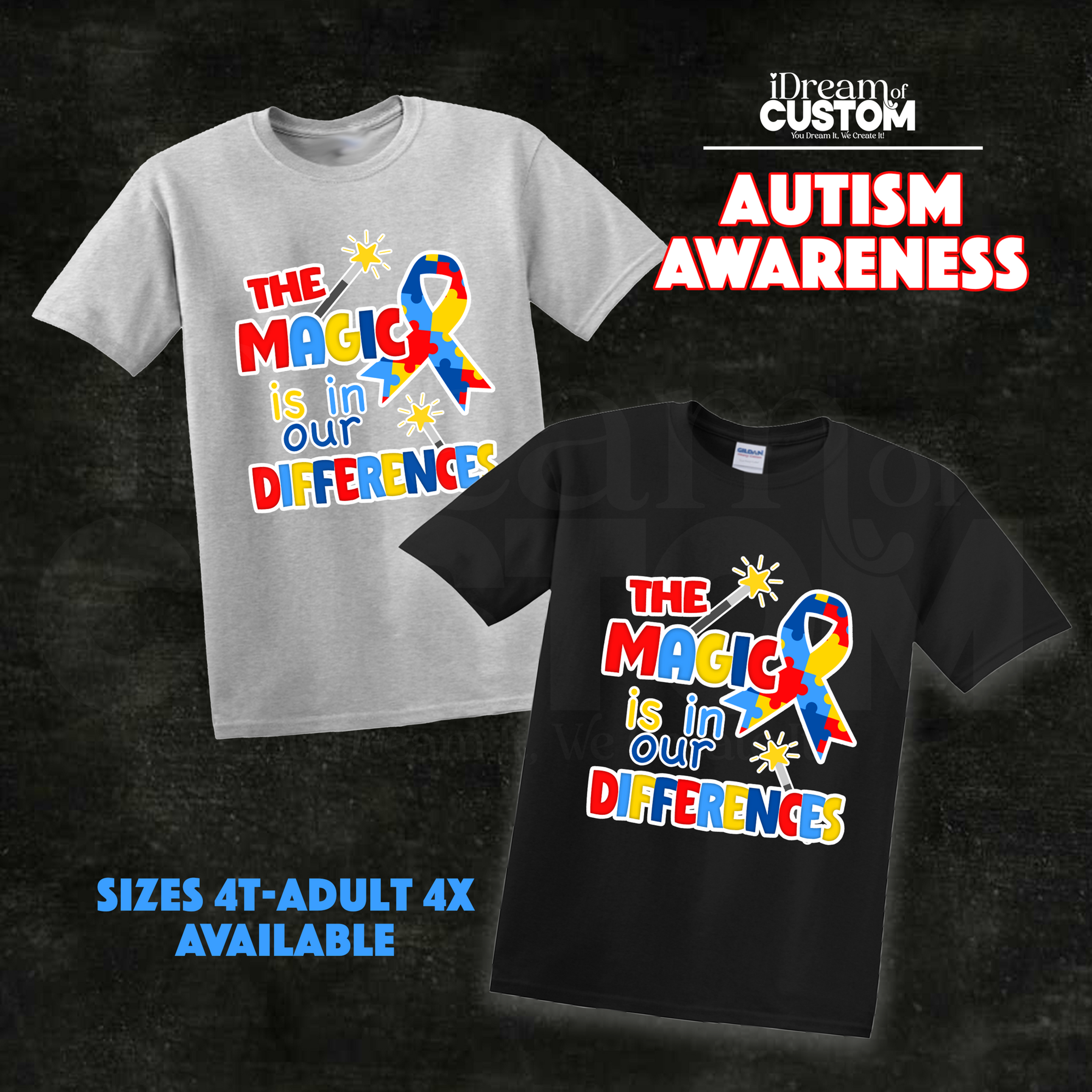 "Magic In Our Differences" Tee