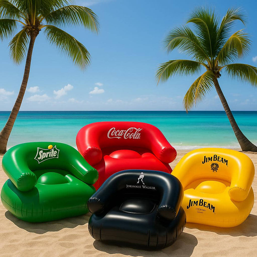 Sillon inflable puff