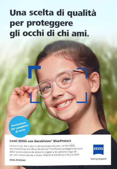 Zeiss: una scelta di qualità per proteggere gli occhi di chi ami