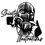 Thumbnail: SHIESTY ILLUSTRATIONS SKI MASK DECAL