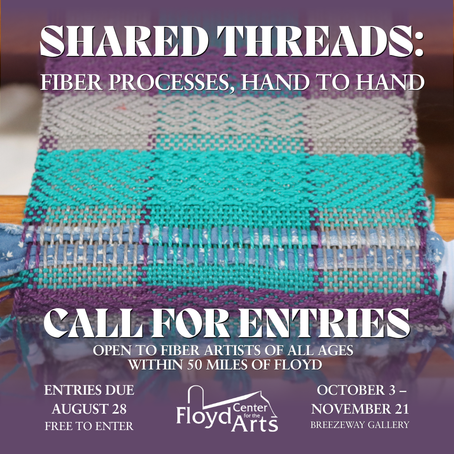 Call for Entries: Shared Threads: Fiber Processes Hand to Hand