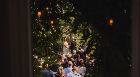 Lush Green Wedding Ceremony