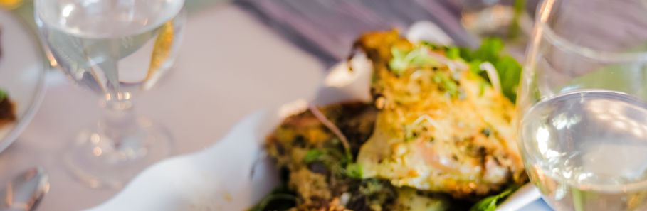 Main course platter served family style
