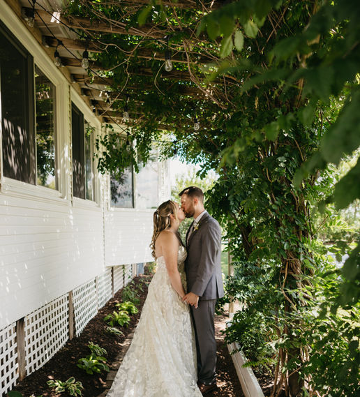 Nature outdoor wedding Chicagoland