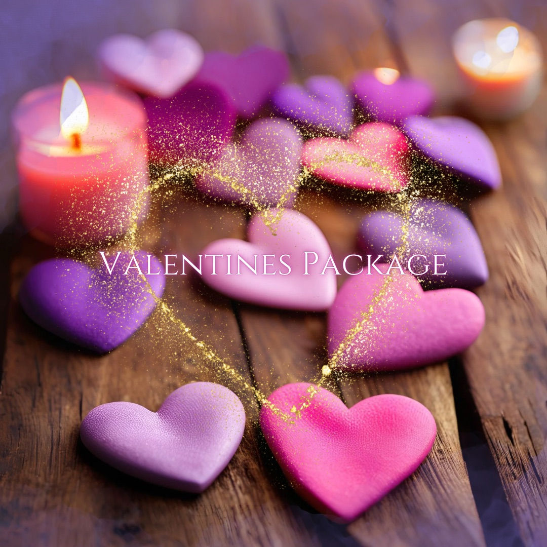 Valentines Special Mini Love/Relationship Reading & Crystal Bundle