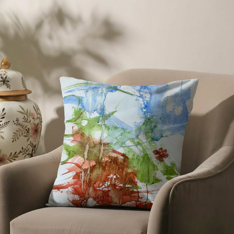 Thumbnail: Dali’s Cushion Cover 'Union of the Sky and the Land' (without filling)