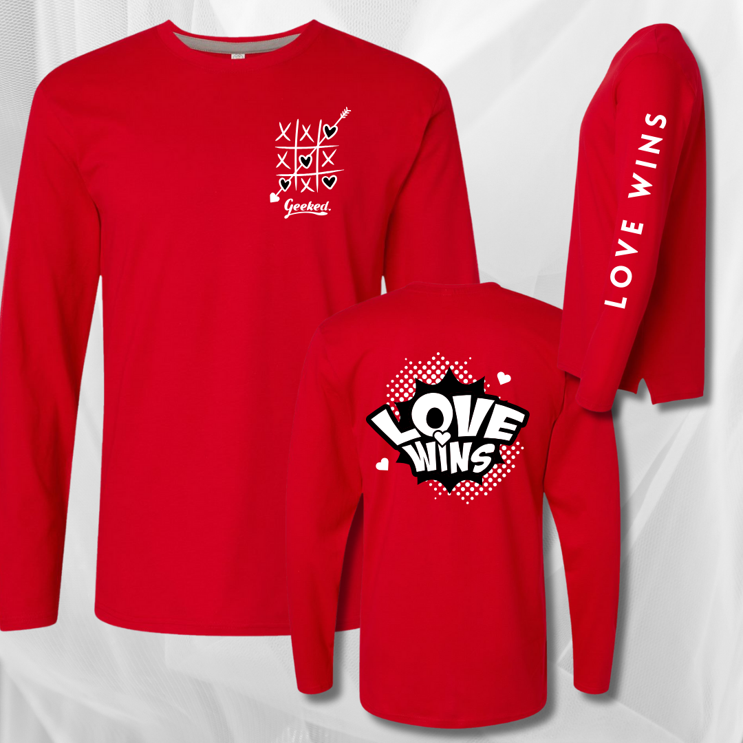 Geeked. "Love Wins" Longsleeve