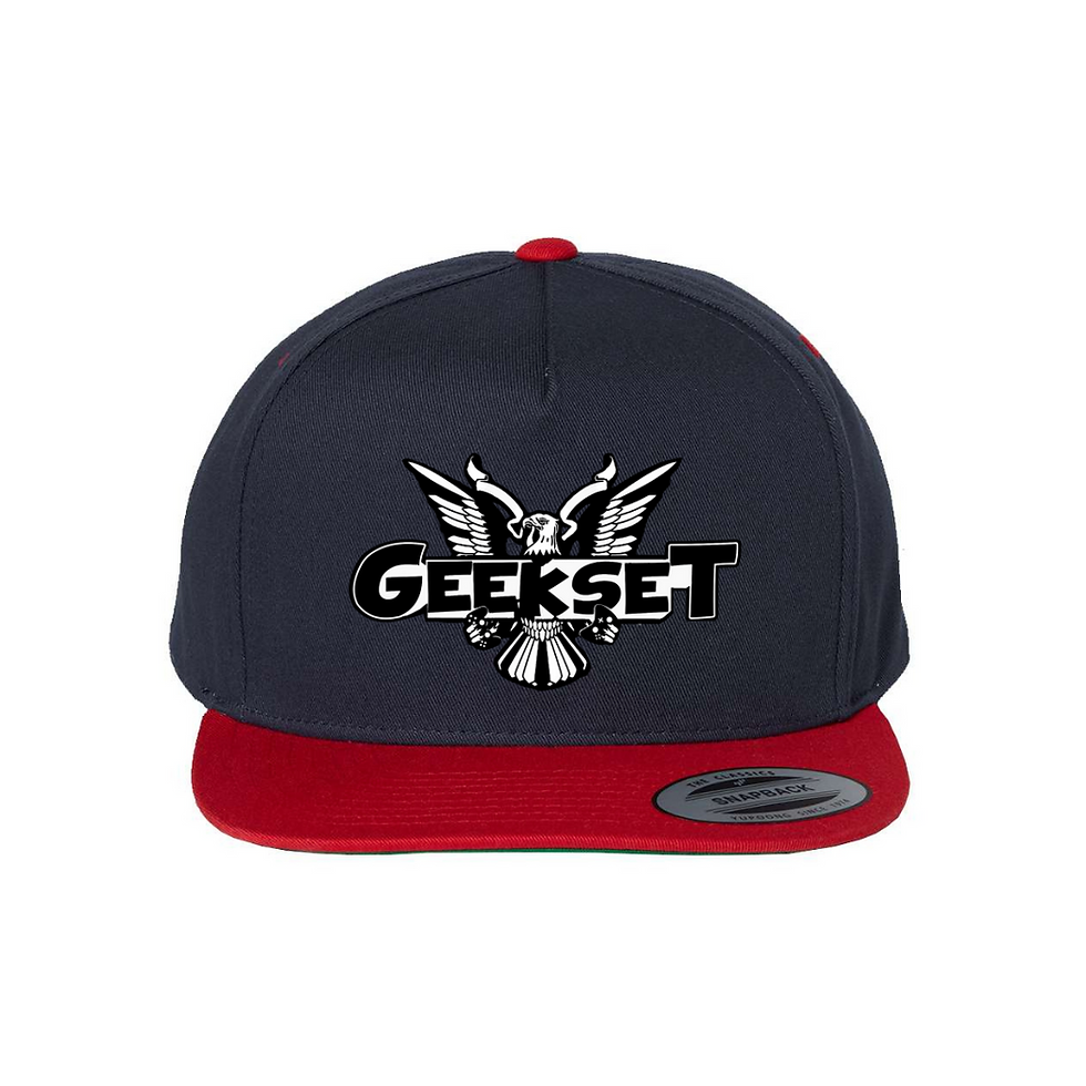 Thumbnail: Geekset Podcast Snapbacks