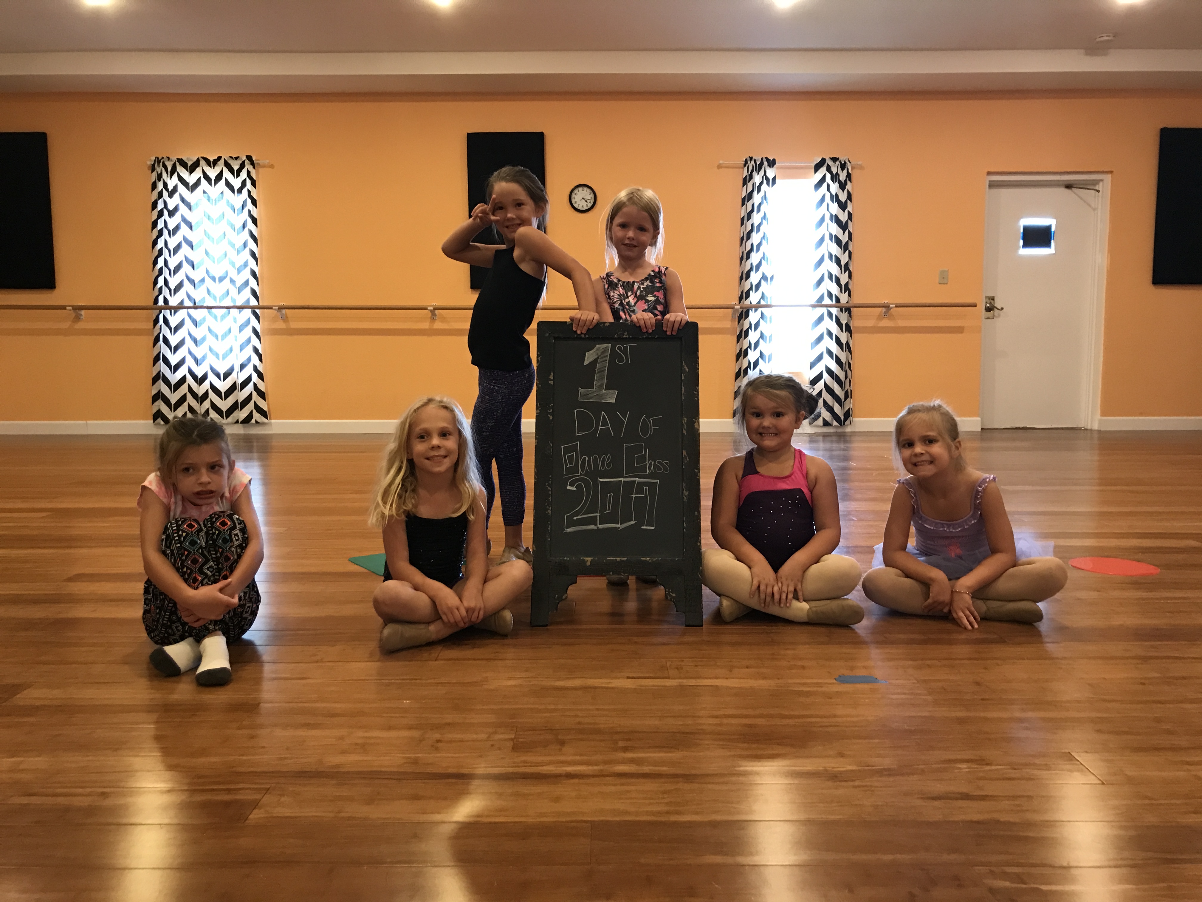 1st Day of Dance Class