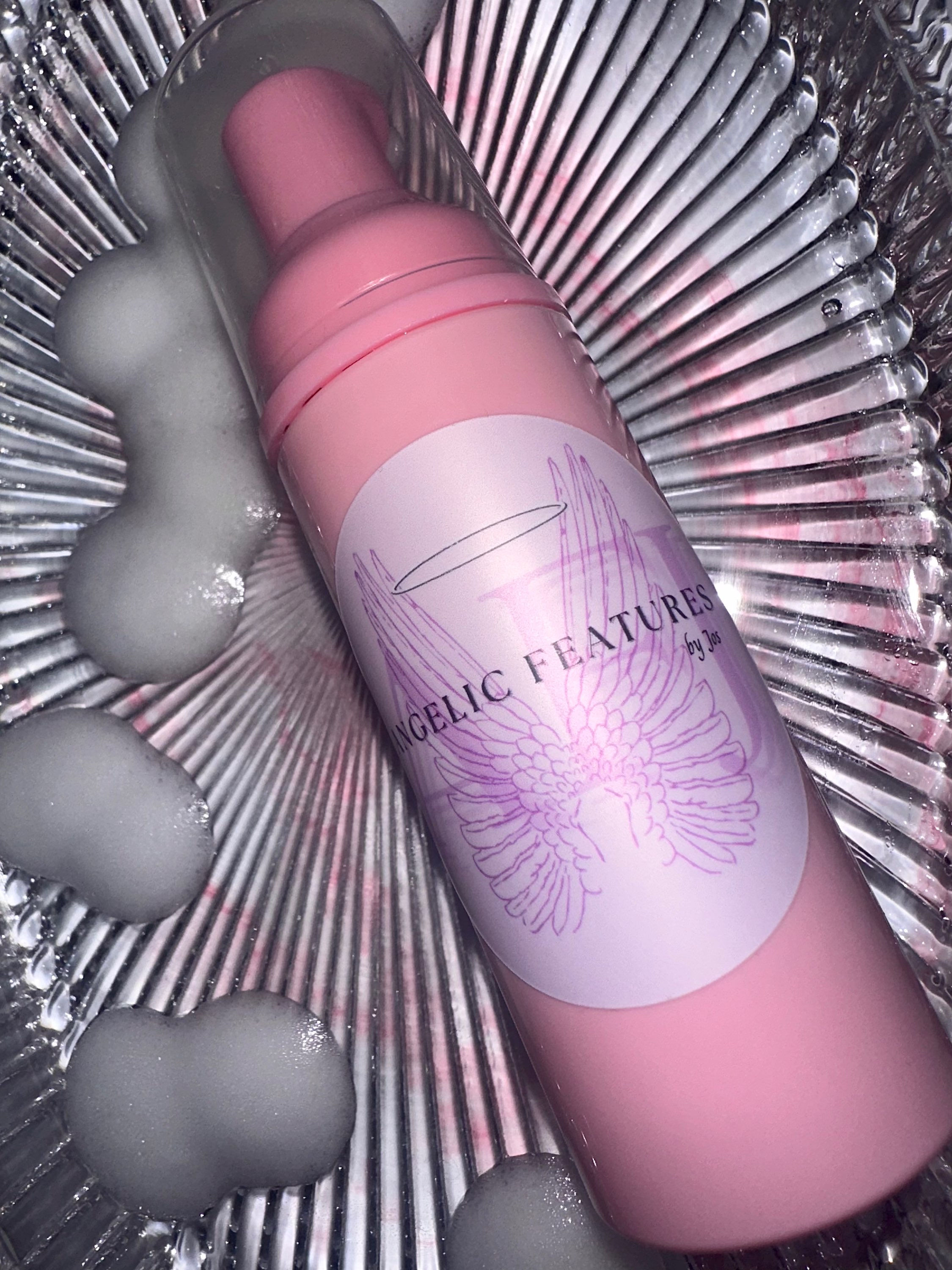 Eyelash foaming cleanser