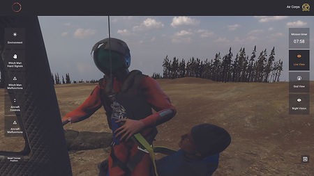 Winching simulator