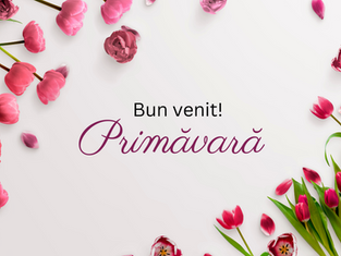 Bun venit, primăvară!