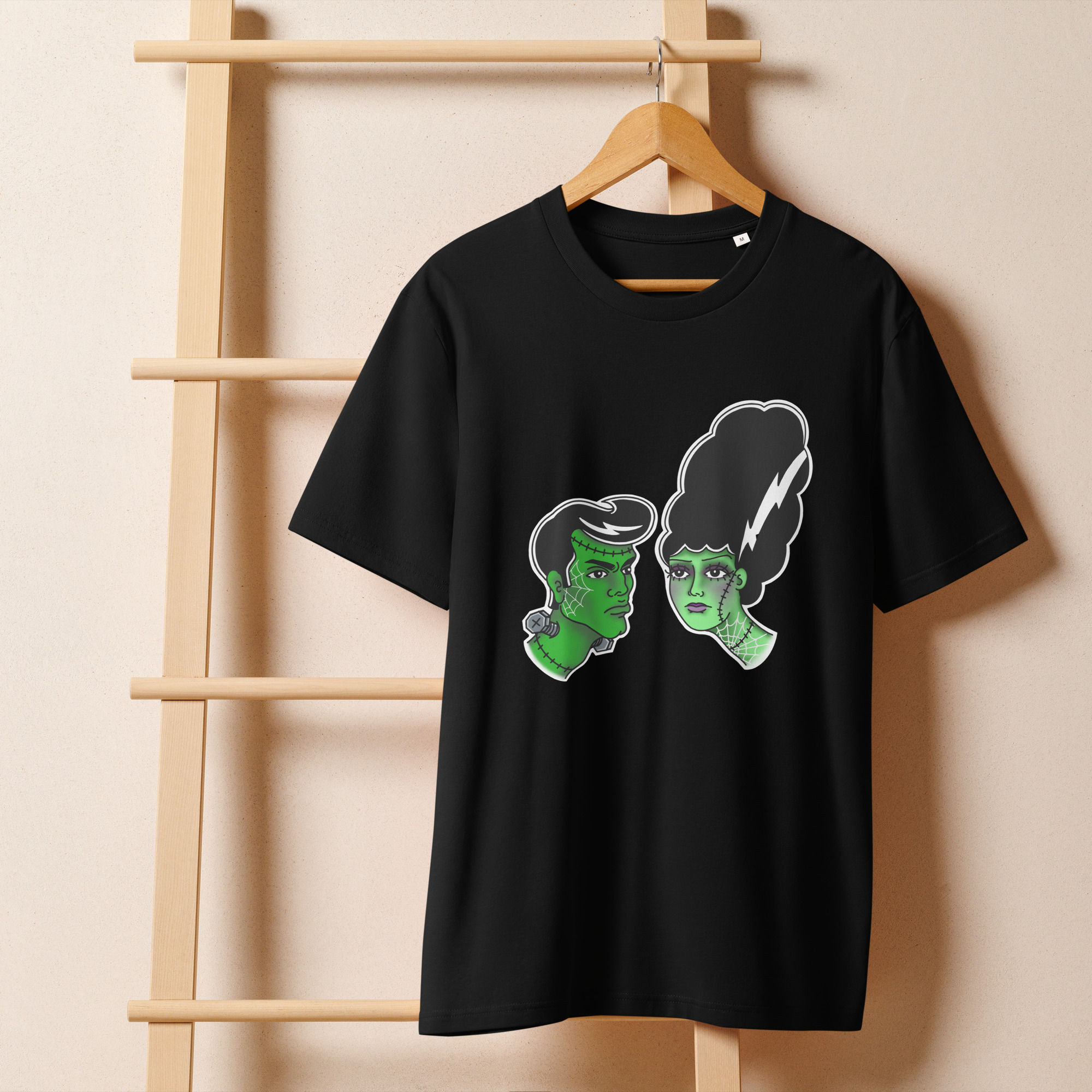 Frank & Fern, Unisex organic ribbed neck t-shirt