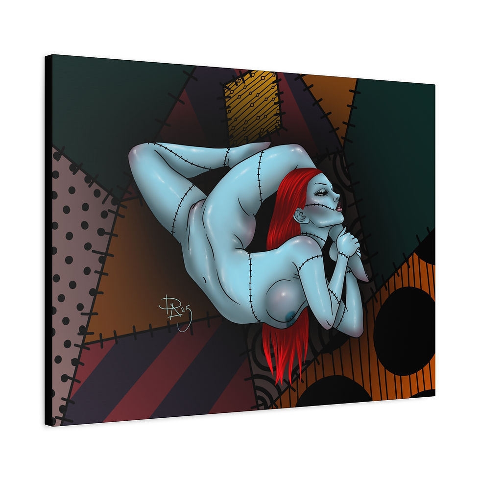 Thumbnail: Sally — Matte Stretched Canvas