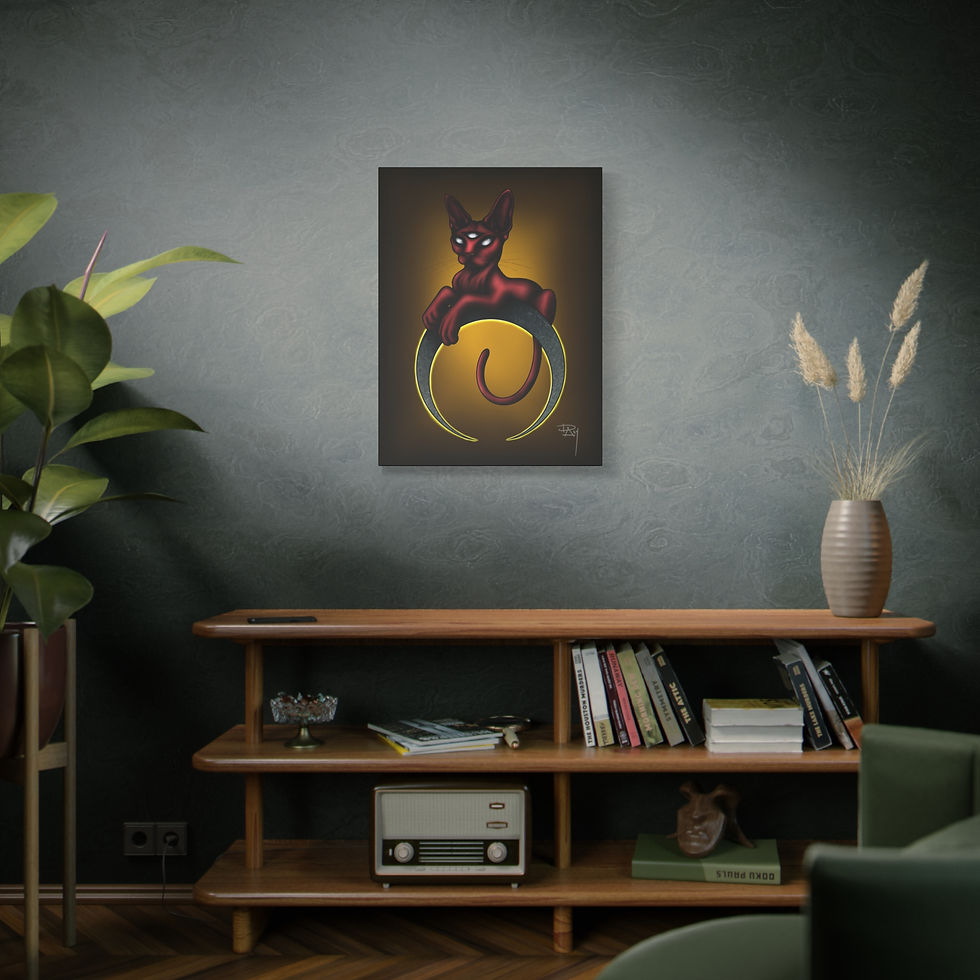 Thumbnail: Divinity — Matte Stretched Canvas
