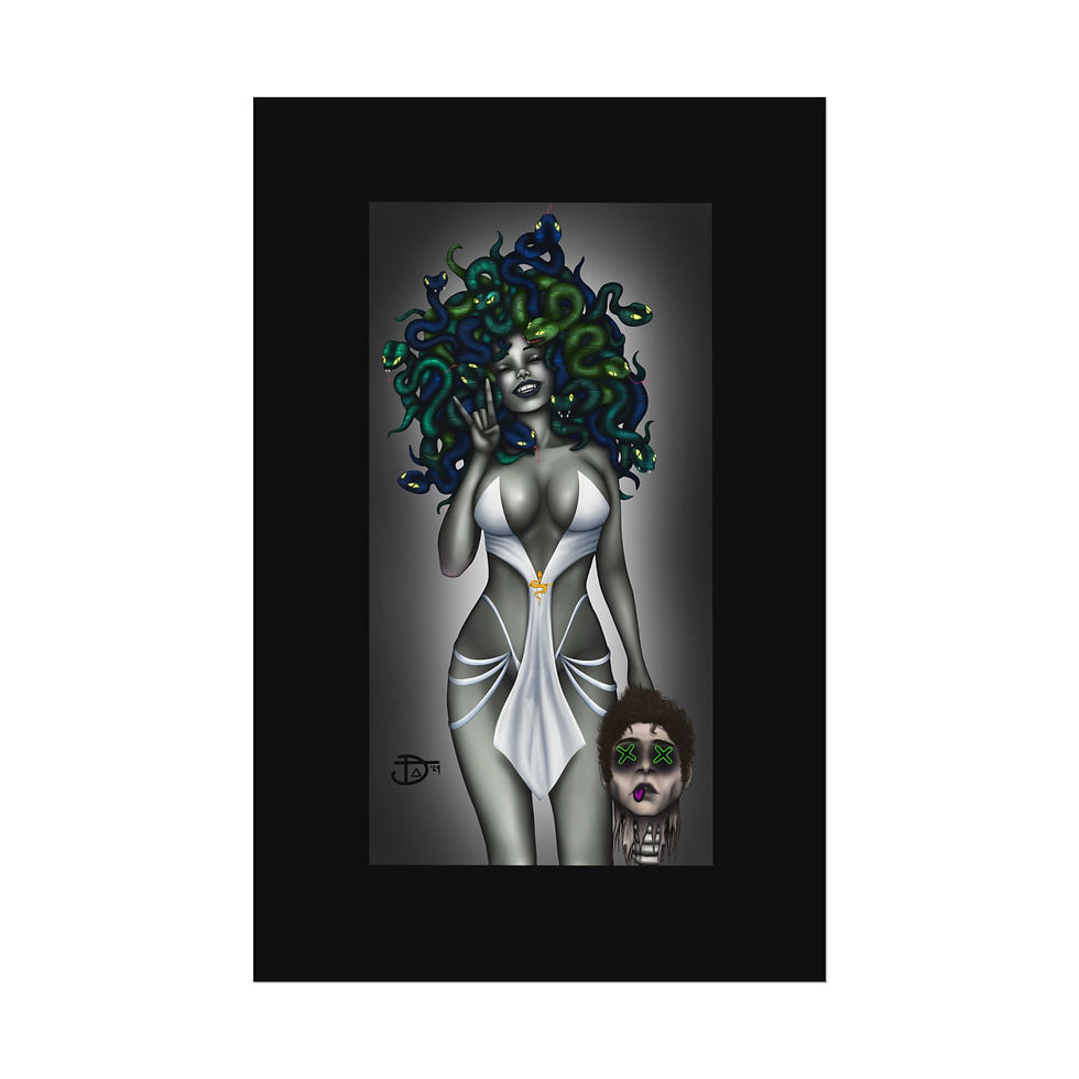 Thumbnail: Medusa Won In My World — Art Poster