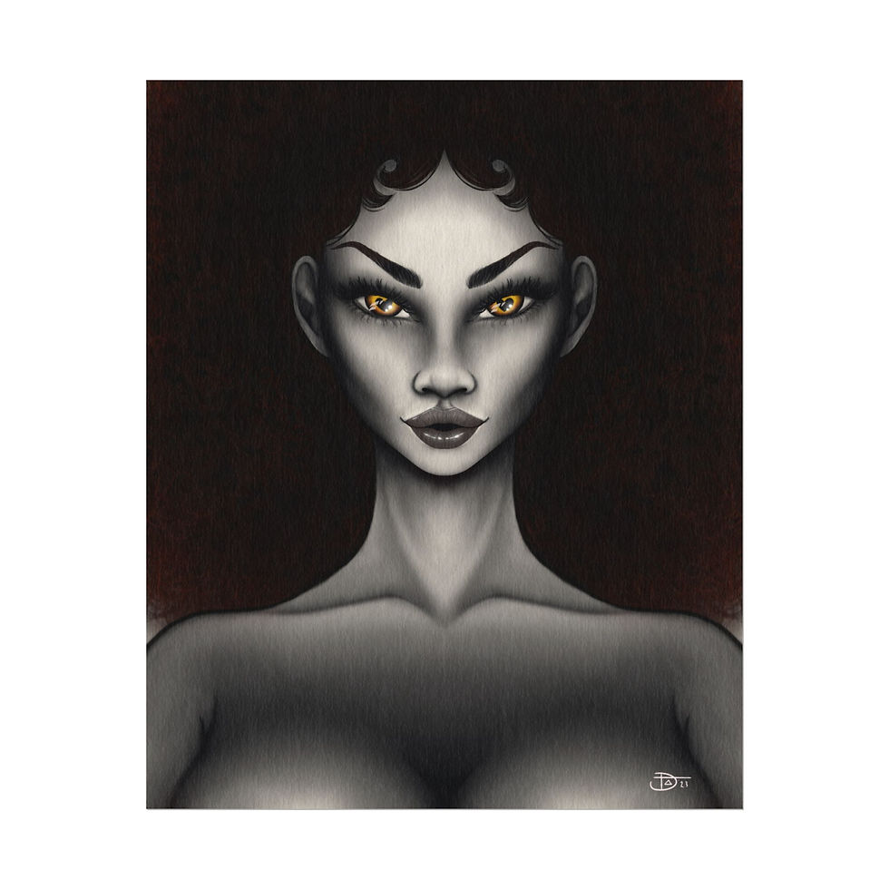 Thumbnail: Ebony — Art Poster