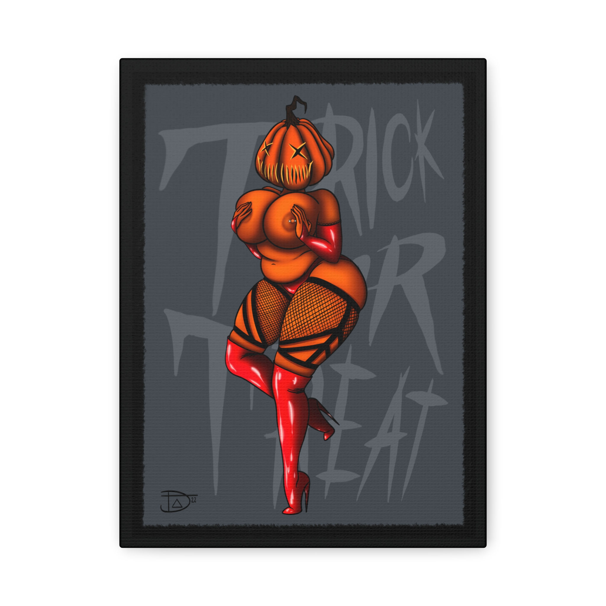 Trick or Treat —Matte Stretched Canvas
