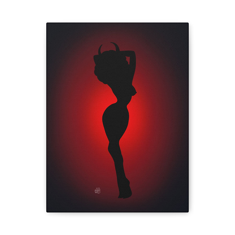 Thumbnail: Temptation — Matte Stretched Canvas