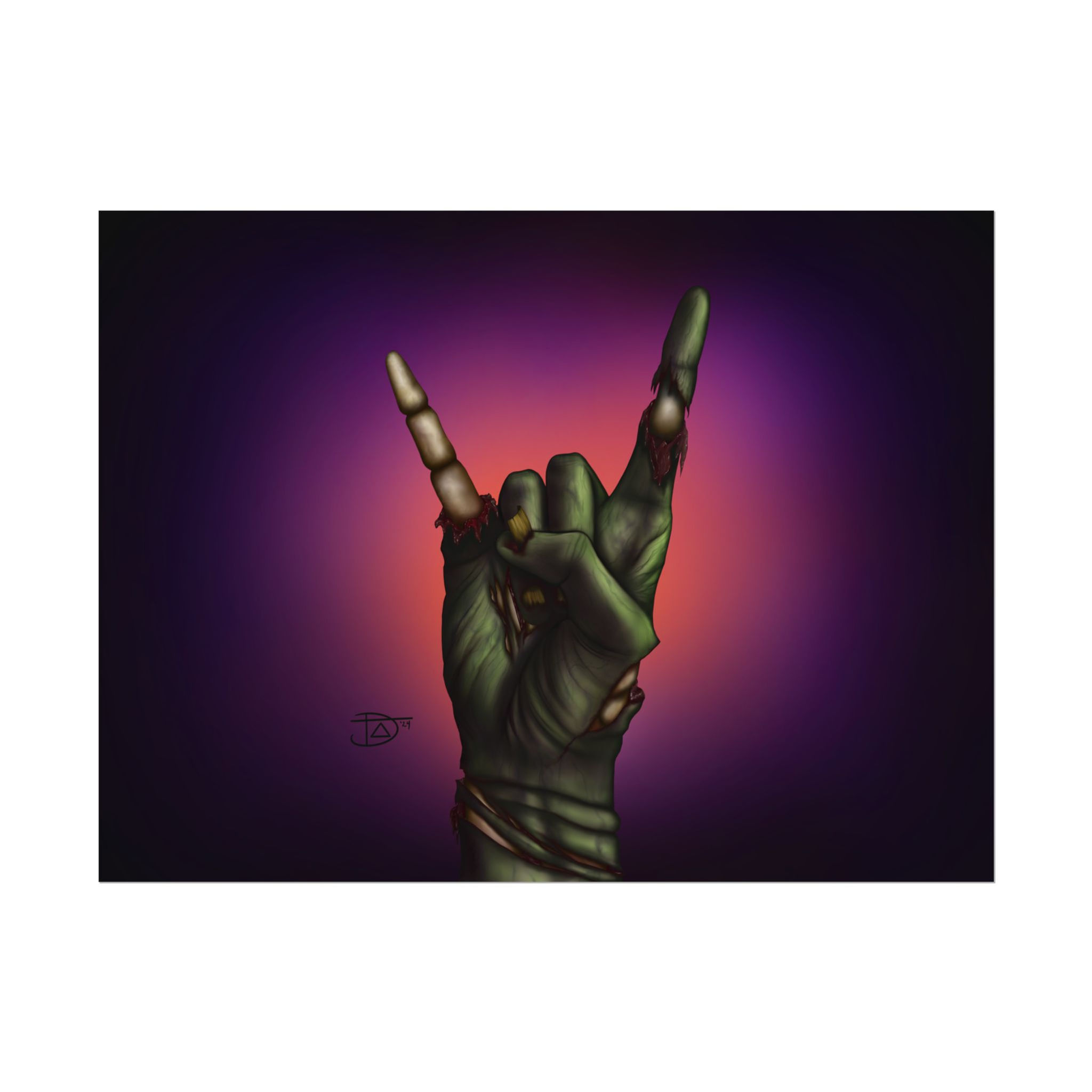 Idle Hands — Art Poster