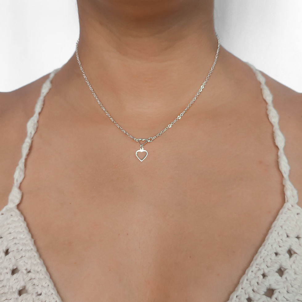 Choker Dois Corações