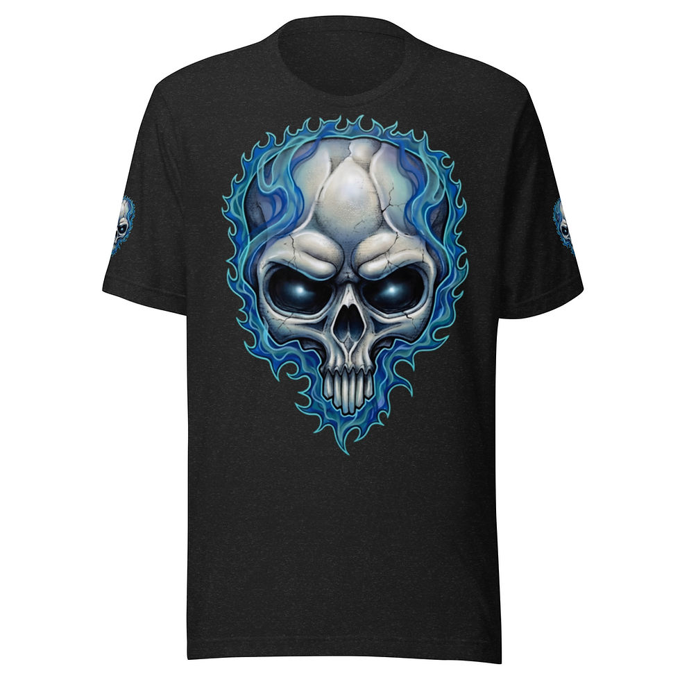 Popular t-shirt with original Alien Skull design