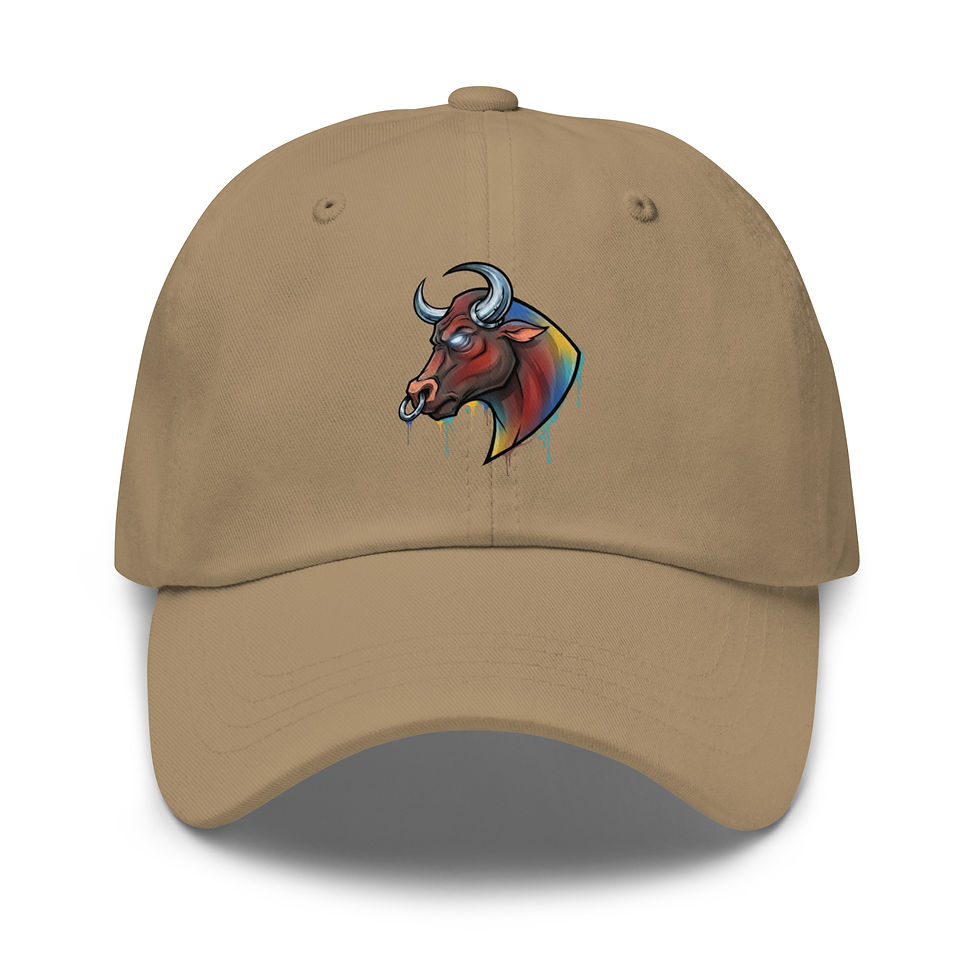 Thumbnail: "Angry Bull" - Dad hat