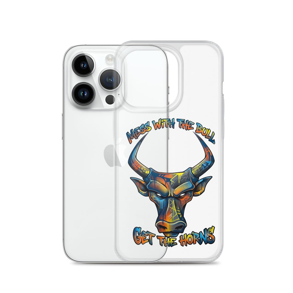 Thumbnail: "Bull Horns" - Clear Case for iPhone®