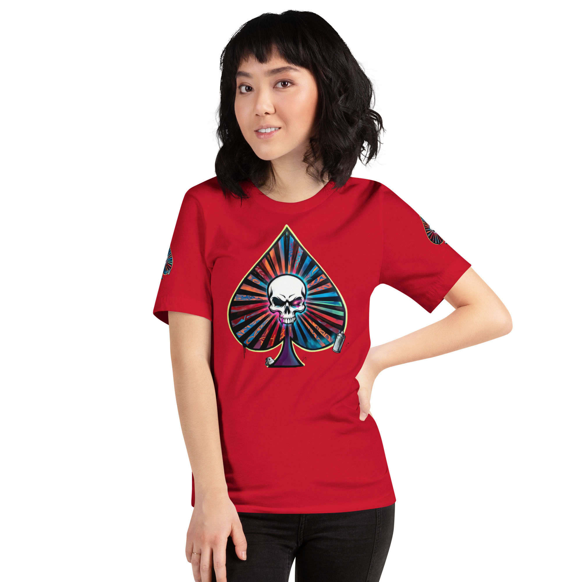 "Spade Skull" - Unisex t-shirt