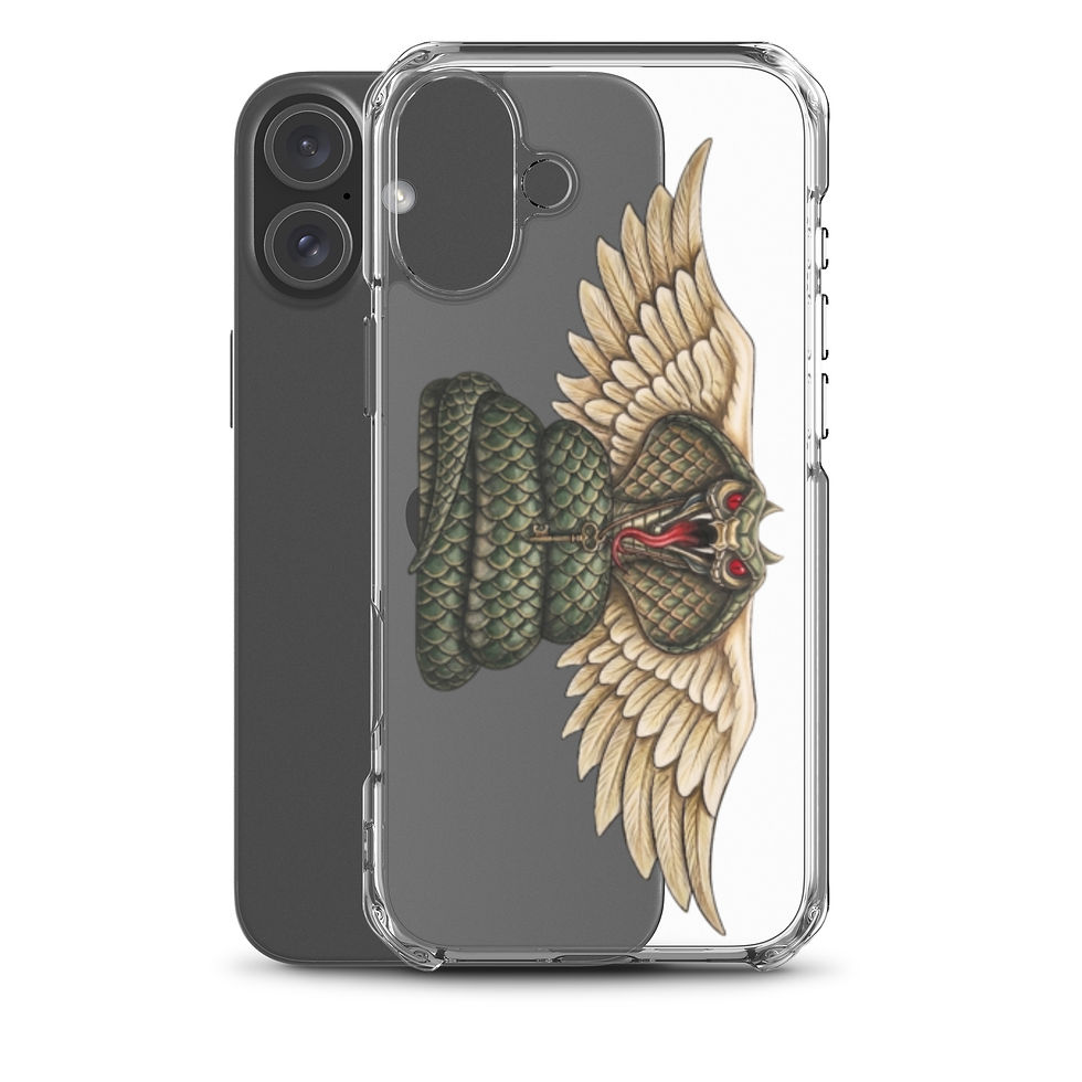 Thumbnail: "Winged Cobra" - Clear Case for iPhone®
