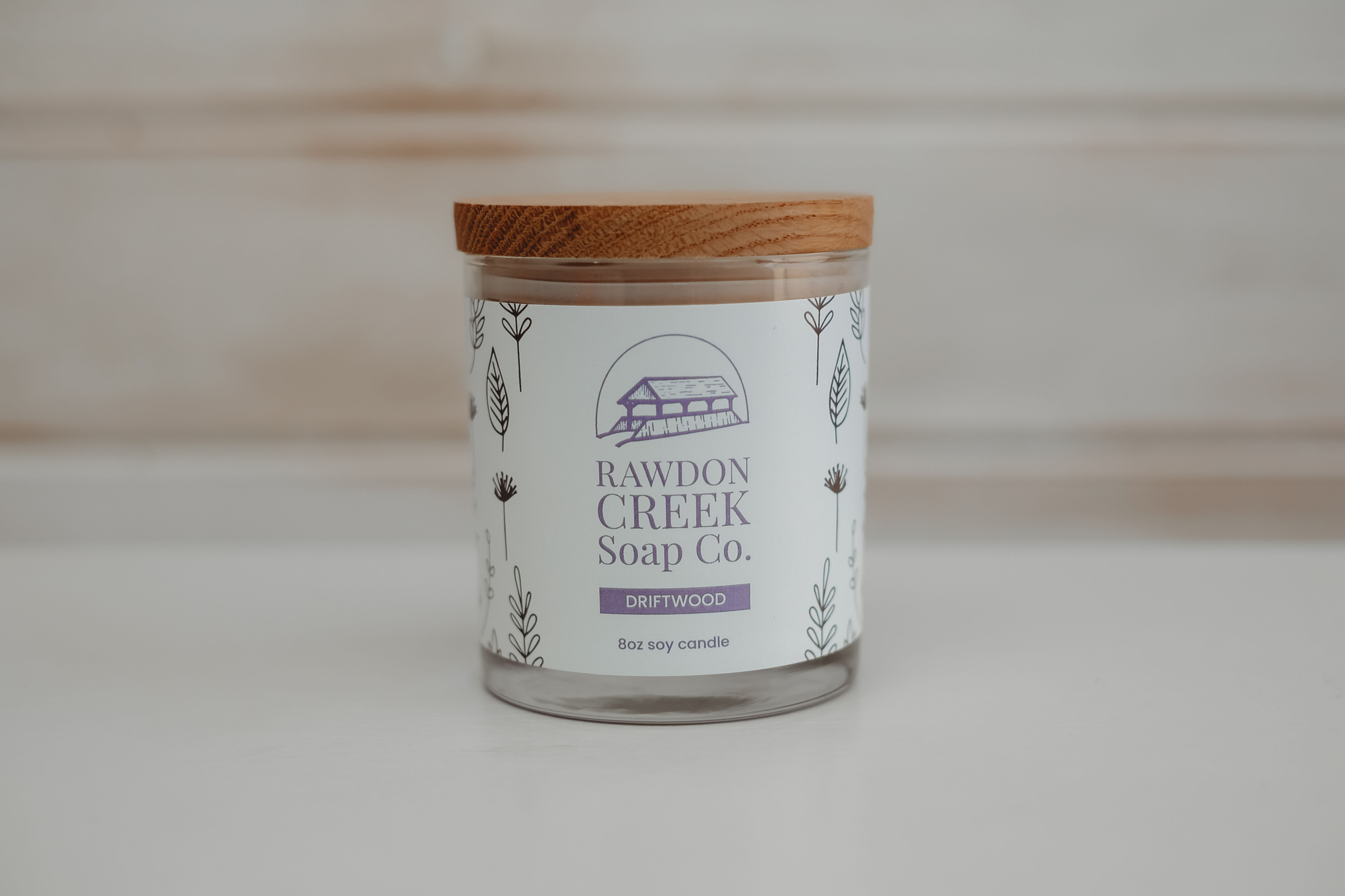 DRIFTWOOD Soy Wax Candle 8 oz