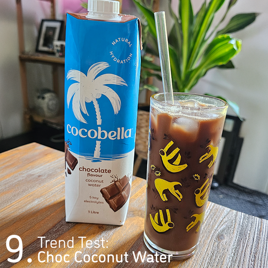 trend test: coconut water