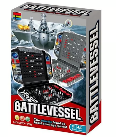 Juego De Mesa Clásico Batalla Astucia Naval
