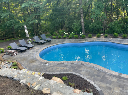 Paver Patio in Wenham, Lexington, Lynnfield MA