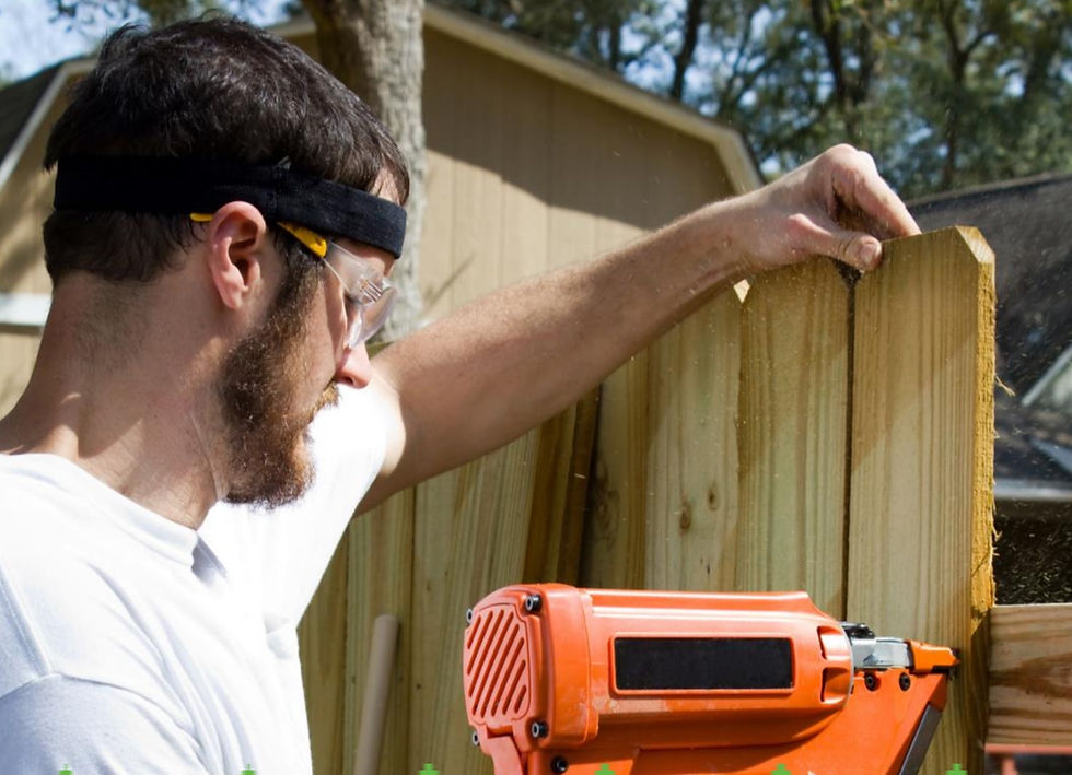 How to install a wood fence