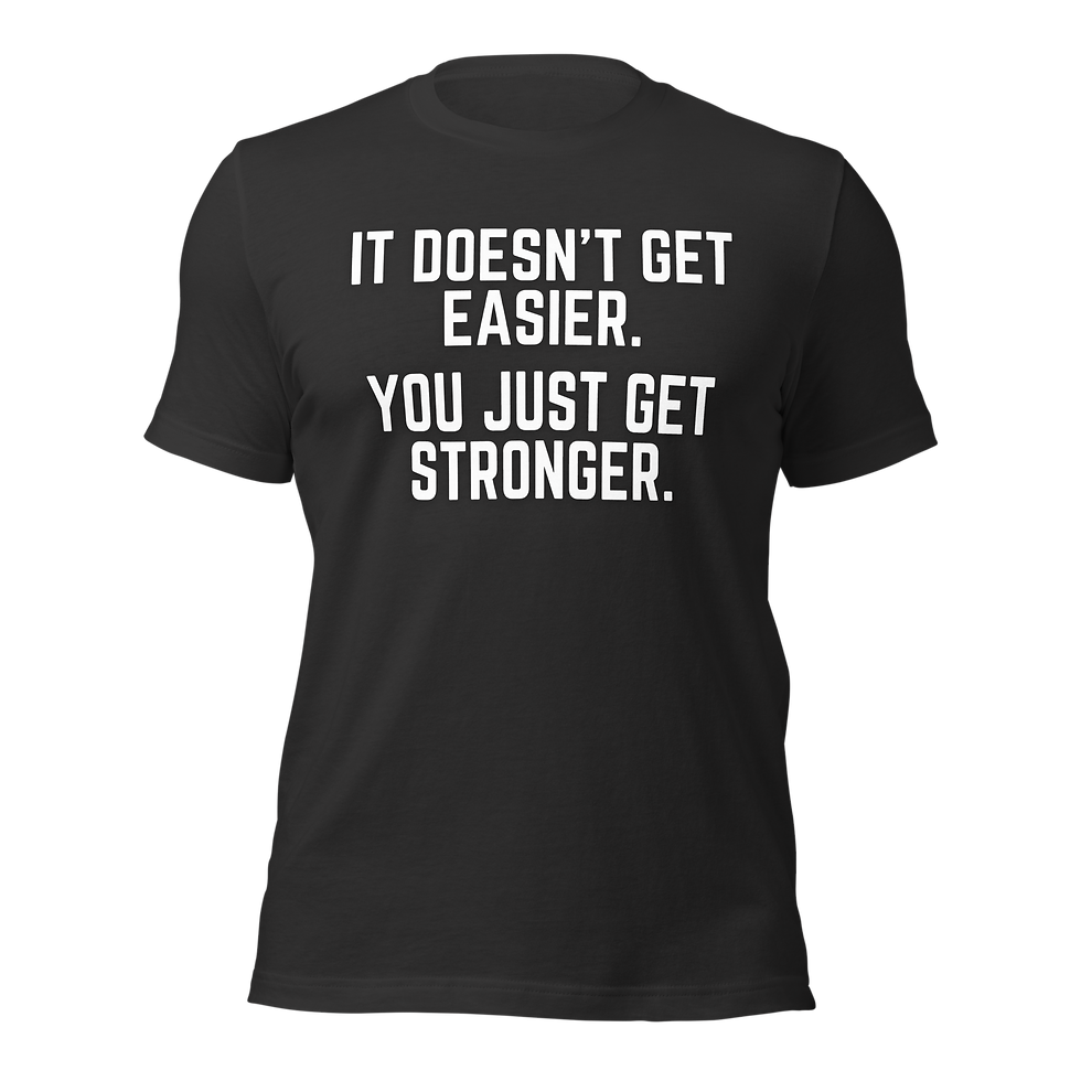 Thumbnail: You Get Stronger Unisex T-shirt