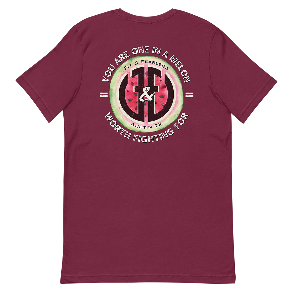 Thumbnail: One in a Melon Front/Back Logo - Unisex t-shirt